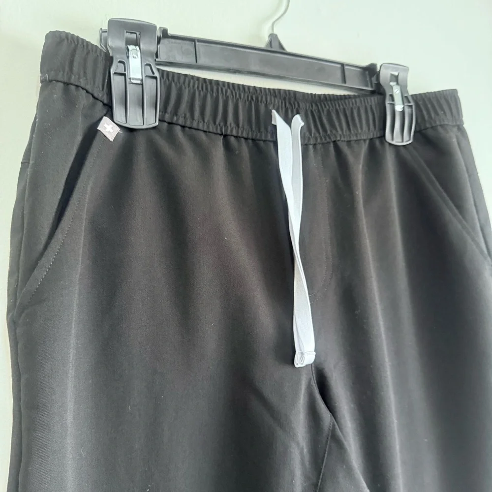 FIGS Tansen Technical Jogger Scrubber Pants Black Large L MXXSW2004